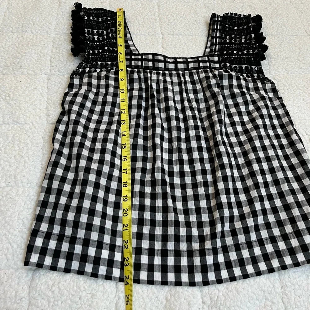 J.Crew gingham check sleeveless top - Picture 11 of 12